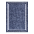 Nourison Essentials 5' x 7' Navy/Ivory Contemporary Rug Polypropylene