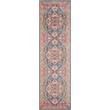 Nourison Passion 6' Runner Teal Multicolor Fabric Bohemian Area Rug (6' Runner)