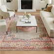 Nourison Passion 12' x 15' Gray Fabric Bohemian Area Rug (12' x 15')