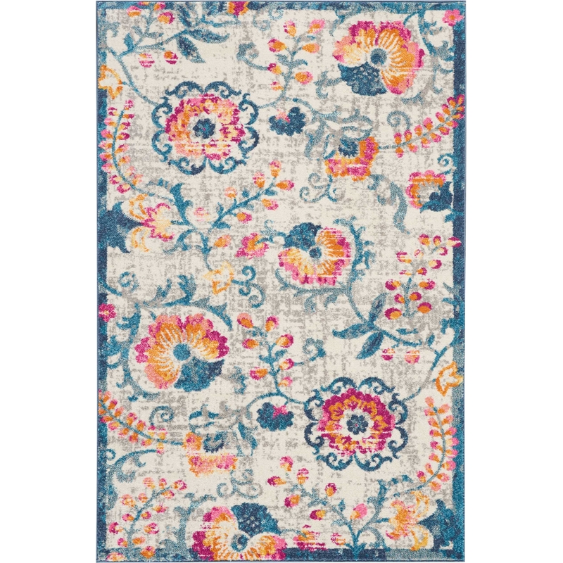 Nourison Passion 3'9&quot x 5'9&quot Ivory Bohemian Indoor Rug