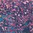 Nourison Passion 4' x Round Multicolor Fabric Modern Area Rug (4' Round)