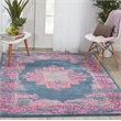 Nourison Passion 5' x 7' Blue Fabric Bohemian Area Rug (5' x 7')