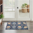 Nourison Passion 2' x 3' Navy Fabric Bohemian Area Rug (2' x 3')