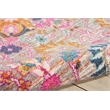 Nourison Passion 4' x 6' Pink and Gray Fabric Bohemian Area Rug (4' x 6')