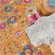 Nourison Passion 4' x 6' Orange Fabric Bohemian Area Rug (4' x 6')