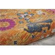 Nourison Passion 2' x 3' Orange Fabric Bohemian Area Rug (2' x 3')