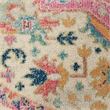 Nourison Passion 10' Runner Ivory Pink Fabric Bohemian Area Rug (10' Runner)