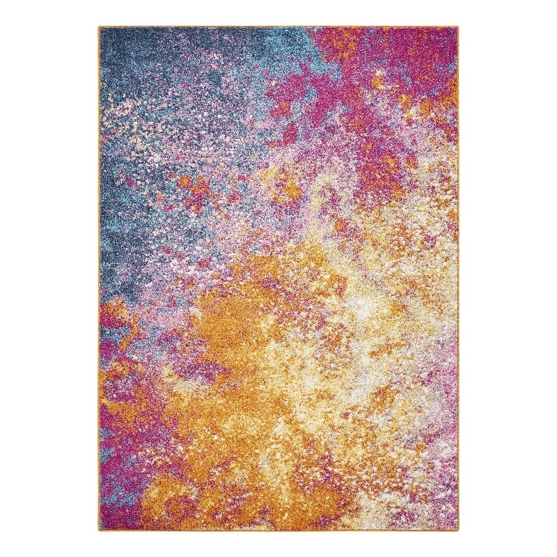 Nourison Passion 4' x 6' Multicolor Fabric Modern Area Rug (4' x 6')
