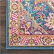 Nourison Passion 2' x 3' Teal Multicolor Fabric Bohemian Area Rug (2' x 3')