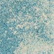 Nourison Passion 10' Runner Navy Light Blue Fabric Modern Area Rug (10' Runner)
