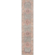 Nourison Passion 6' Runner Gray Fabric Bohemian Area Rug (6' Runner)
