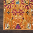 Nourison Passion 10' Runner Orange Fabric Bohemian Area Rug (10' Runner)