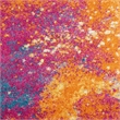 Nourison Passion 10' Runner Multicolor Fabric Modern Area Rug (10' Runner)