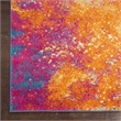 Nourison Passion 10' Runner Multicolor Fabric Modern Area Rug (10' Runner)