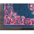 Nourison Passion 8' Runner Blue Fabric Bohemian Area Rug (8' Runner)