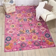Nourison Passion 4' x 6' Pink Fabric Bohemian Area Rug (4' x 6')