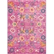 Nourison Passion 4' x 6' Pink Fabric Bohemian Area Rug (4' x 6')
