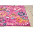 Nourison Passion 4' x 6' Pink Fabric Bohemian Area Rug (4' x 6')