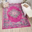Nourison Passion 4' x 6' Pink Fabric Bohemian Area Rug (4' x 6')