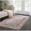 Nourison Passion 4' x 6' Gray Fabric Bohemian Area Rug (4' x 6')