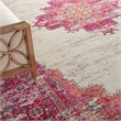 Nourison Passion 12' x 15' Pink and White Fabric Bohemian Area Rug (12' x 15')