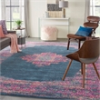 Nourison Passion 12' x 18' Blue Fabric Bohemian Area Rug (12' x 18')