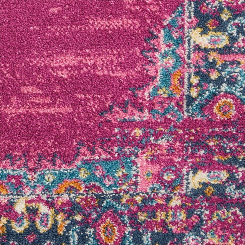 Nourison Passion 12' x 18' Pink Fabric Bohemian Area Rug (12' x 18')