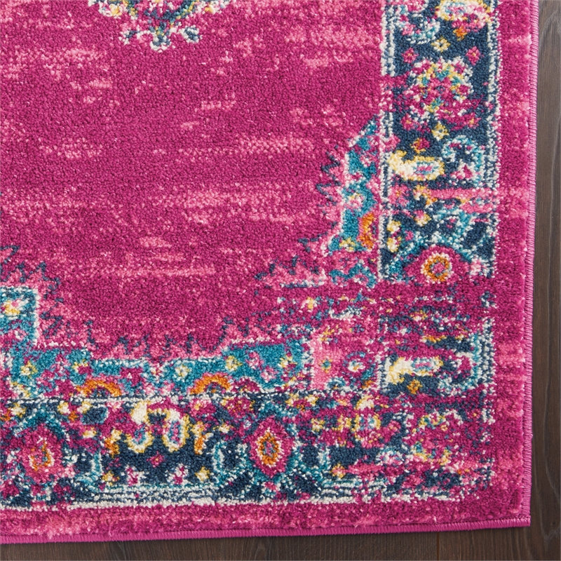 Nourison Passion 12' x 18' Pink Fabric Bohemian Area Rug (12' x 18')