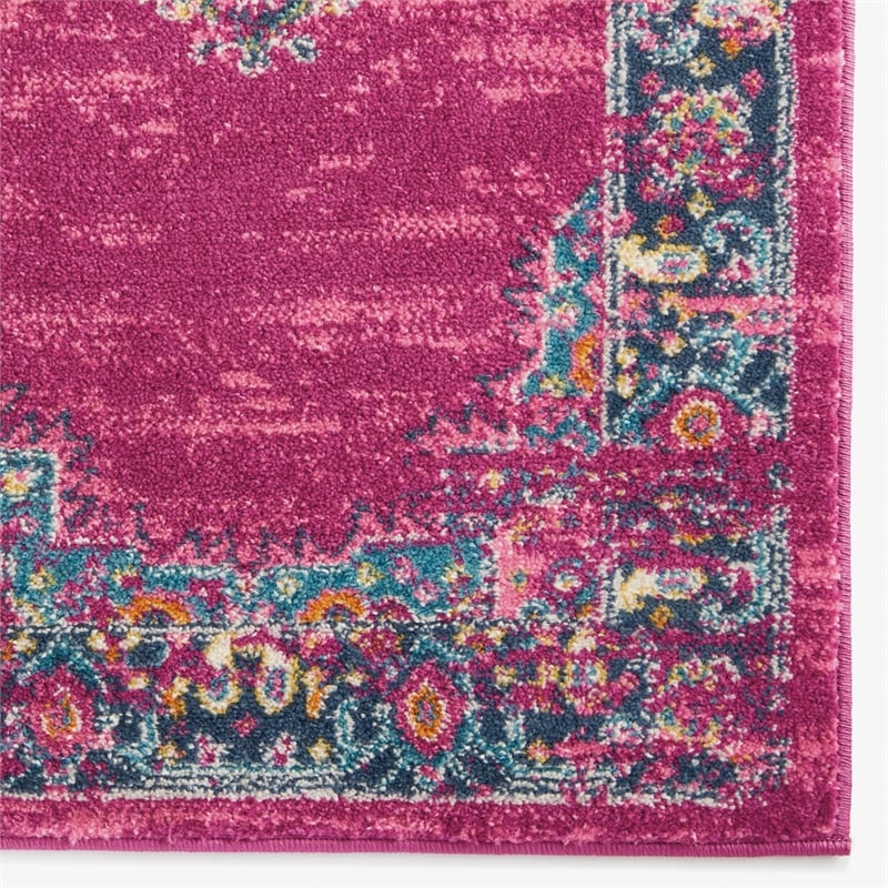 Nourison Passion 12' x 18' Pink Fabric Bohemian Area Rug (12' x 18')