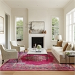 Nourison Passion 12' x 18' Pink Fabric Bohemian Area Rug (12' x 18')