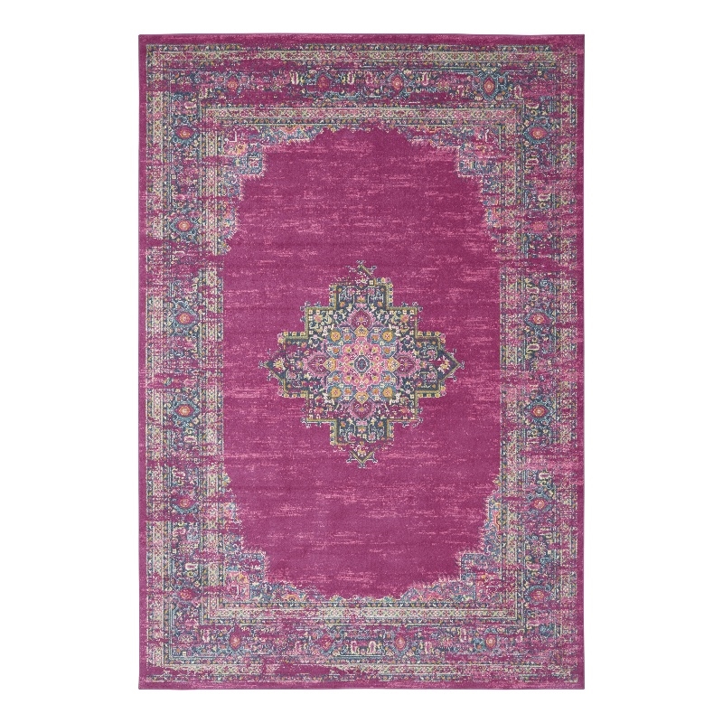 Nourison Passion 12' x 18' Pink Fabric Bohemian Area Rug (12' x 18')