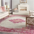 Nourison Passion 12' x 18' Pink and White Fabric Bohemian Area Rug (12' x 18')