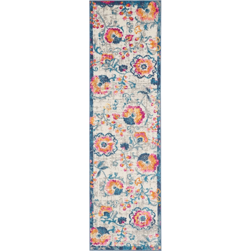 Nourison Passion 2'2&quot x 7'6&quot Ivory Bohemian Indoor Rug