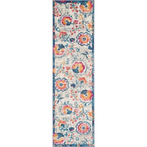 Nourison Passion 2'2&quot x 7'6&quot Ivory Bohemian Indoor Rug
