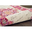 Nourison Passion 8' Runner Pink and White Fabric Bohemian Area Rug (8' Runner)