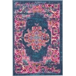 Nourison Passion 10' Runner Blue Fabric Bohemian Area Rug (10' Runner)