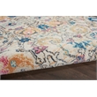 Nourison Passion 8' Runner Ivory Multicolor Fabric Bohemian Area Rug (8' Runner)