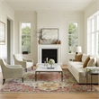 Nourison Passion 8' x 10' Ivory Pink Fabric Bohemian Area Rug (8' x 10')