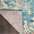 Nourison Passion 9' x 12' Ivory Light Blue Fabric Bohemian Area Rug (9' x 12')