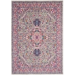 Nourison Passion 9' x 12' Gray and Pink Fabric Bohemian Area Rug (9' x 12')