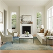 Nourison Passion 9' x 12' Navy Light Blue Fabric Modern Area Rug (9' x 12')