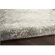 Nourison Passion 8' x 10' Charcoal Ivory Fabric Modern Area Rug (8' x 10')