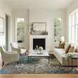 Nourison Passion 8' x 10' Charcoal/Blue Contemporary Indoor Rug Polypropylene