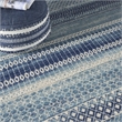 Nourison Passion 8' x round Navy Blue Bohemian Indoor Rug Polypropylene