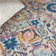 Nourison Passion 5' x 7' Ivory Multicolor Fabric Bohemian Area Rug (5' x 7')