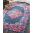 Nourison Passion 7' x 10' Blue Fabric Bohemian Area Rug (7' x 10')