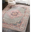 Nourison Passion 7' x 10' Gray Fabric Bohemian Area Rug (7' x 10')