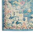 Nourison Passion 8' x 10' Ivory/Light Blue Bohemian Indoor Rug Polypropylene
