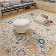 Nourison Passion 8' x 10' Ivory Multicolor Fabric Bohemian Area Rug (8' x 10')