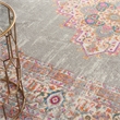 Nourison Passion 9' x 12' Gray Fabric Bohemian Area Rug (9' x 12')